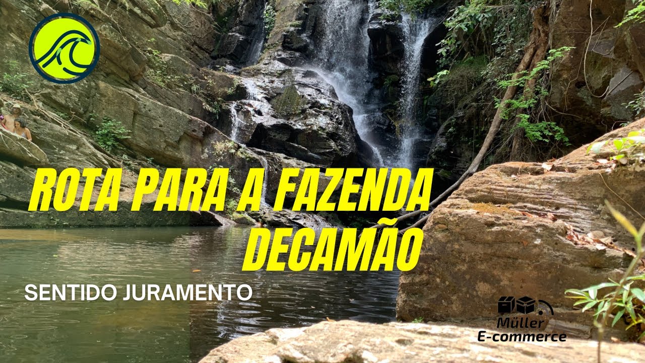Rota para FAZENDA DECAMÃO - 3 cachoeiras - MONTES CLAROS / JURAMENTO