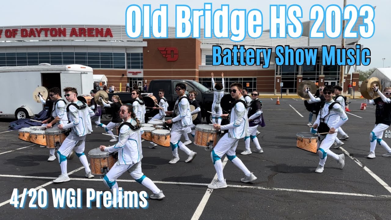 Old Bridge HS Drumline 2023 - Battery Show Music - 4/20 WGI Prelims