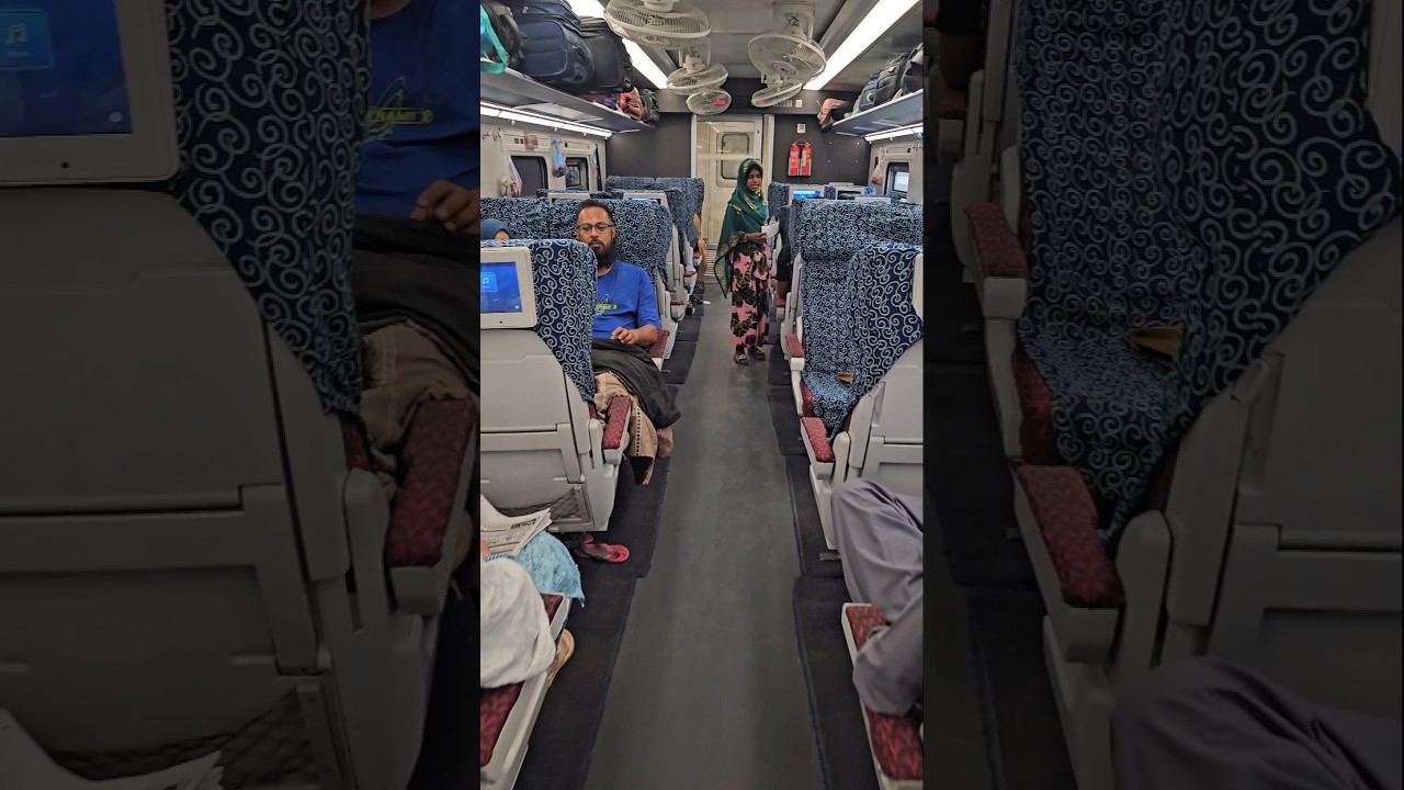 Green line Parlor Class || Green line Business Class Train Review #travel