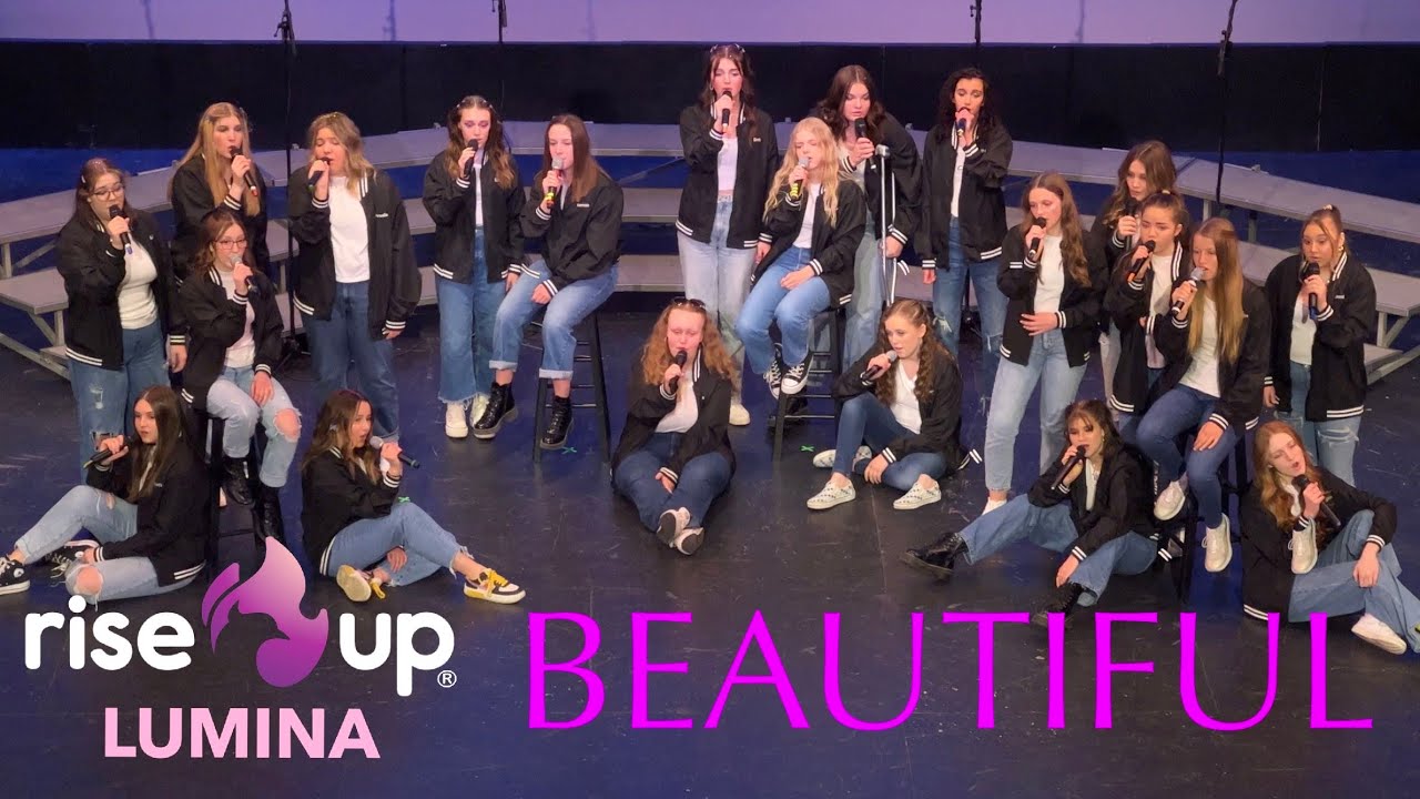 Christina Aguilera - Beautiful | LUMINA of Rise up Children’s Choir Live Performance