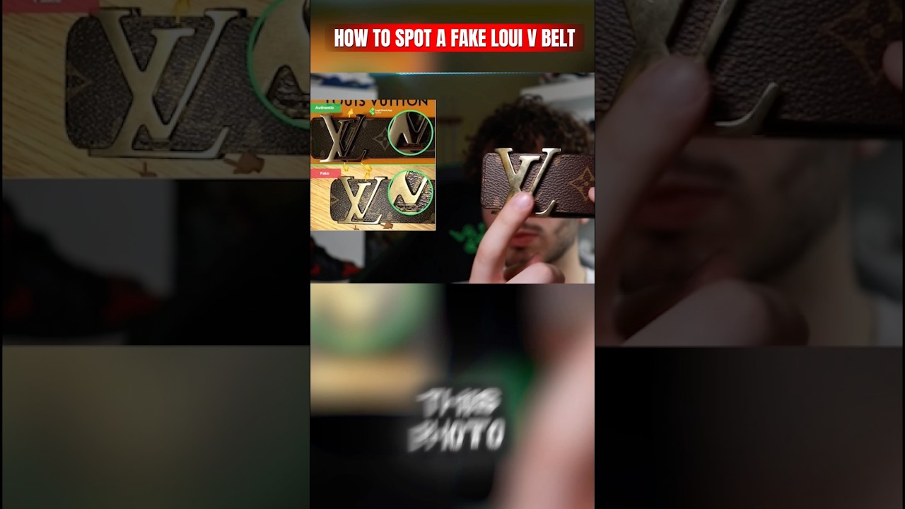 КАК РАСПОЗНАТЬ ПОДДЕЛКУ РЕМНЯ LOUIS VUITTON | КРАТКОЕ РУКОВОДСТВО #louisvuittonbelt #louisvuitton...