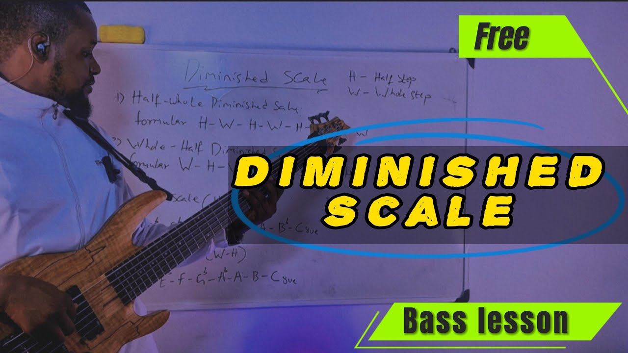 DIMINISHED SCALE ON THE BASS