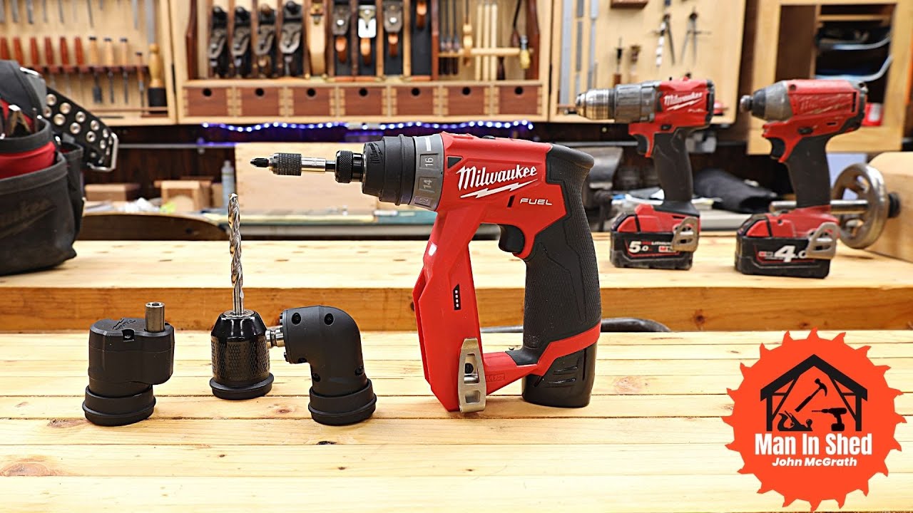 Milwaukee Installation Drill/Driver. Less is Definitely  More!!
