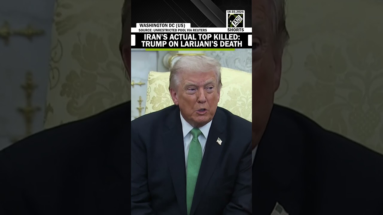 &lsquo;Man behind protestors killing&hellip;&rsquo; Trump reacts to the death of Iran&rsquo;s Security Chief Ali Larijani