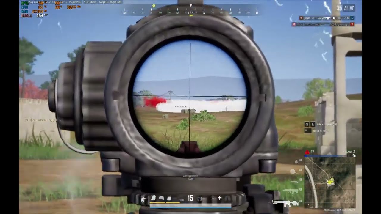 GMHikarou vs SQUADS in PUBG