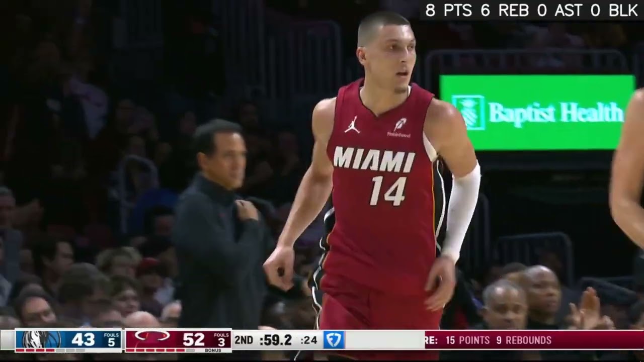 Tyler Herro vs Dallas Mavericks | 24 PTS 7 REB 0 AST 3 STL | NBA 11-24-2025 Highlights