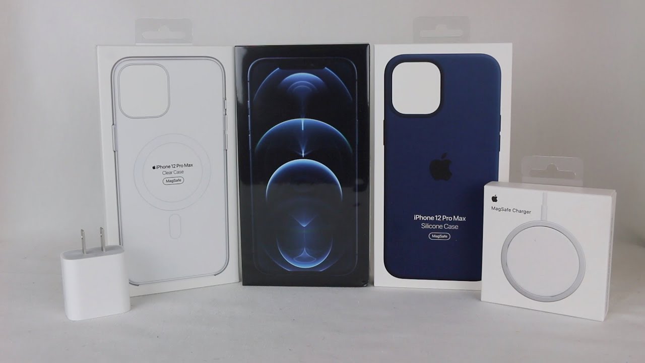 iPhone 12 Pro Max (Pacific Blue) & MagSafe Accessories Unboxing!