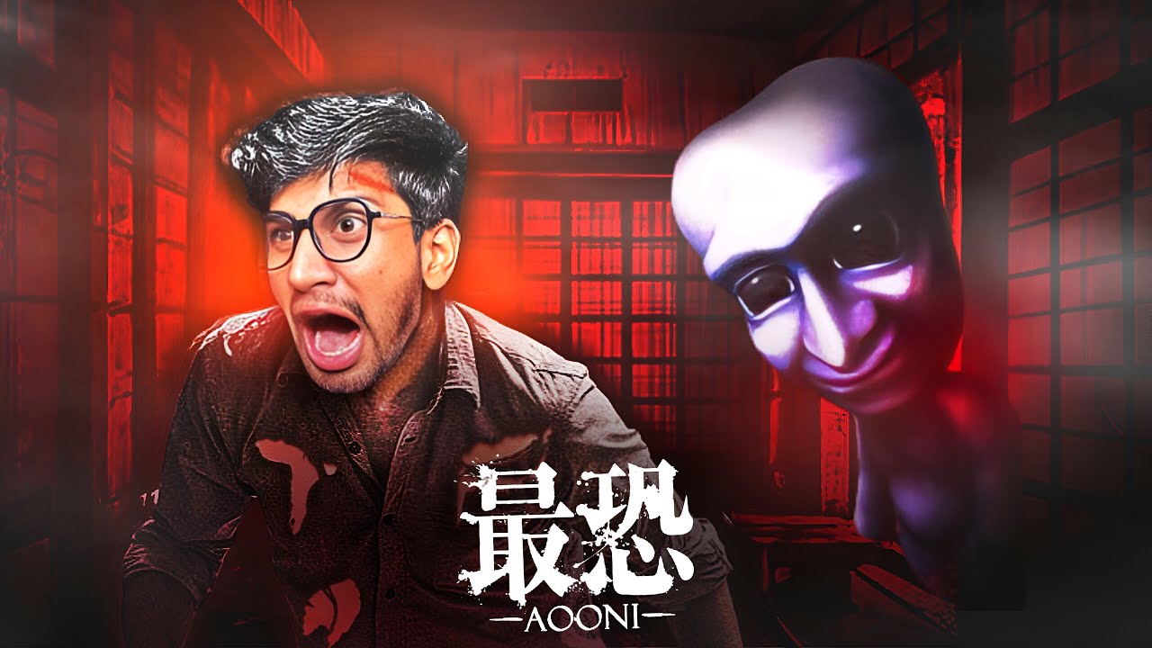 ESCAPE FROM THIS BLUE MONSTER ( ABSOLUTE FEAR- AAONI: JAPANESE HORROR GAME ) CHAPTER 1