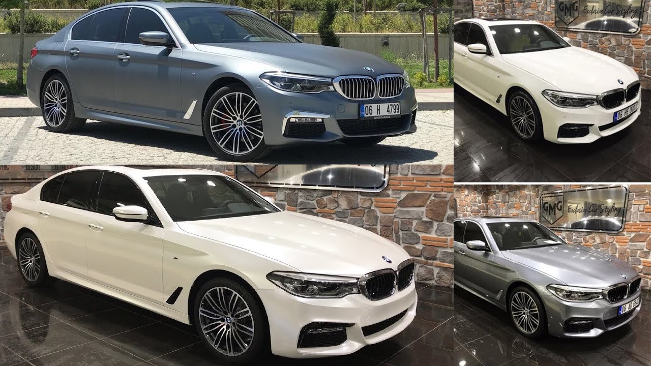 2017 BMW G30 Şeffaf / Şeffaf Mat / İnci Beyazı Kaplama