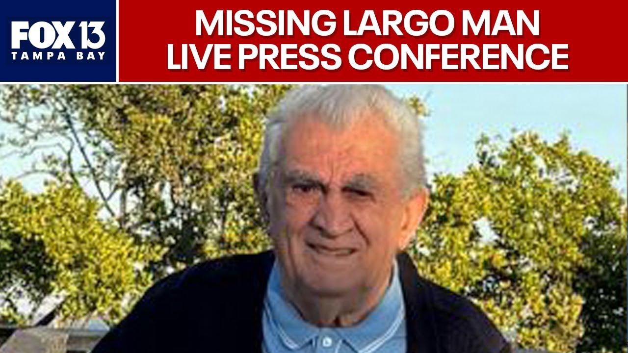 Missing Largo man press conference