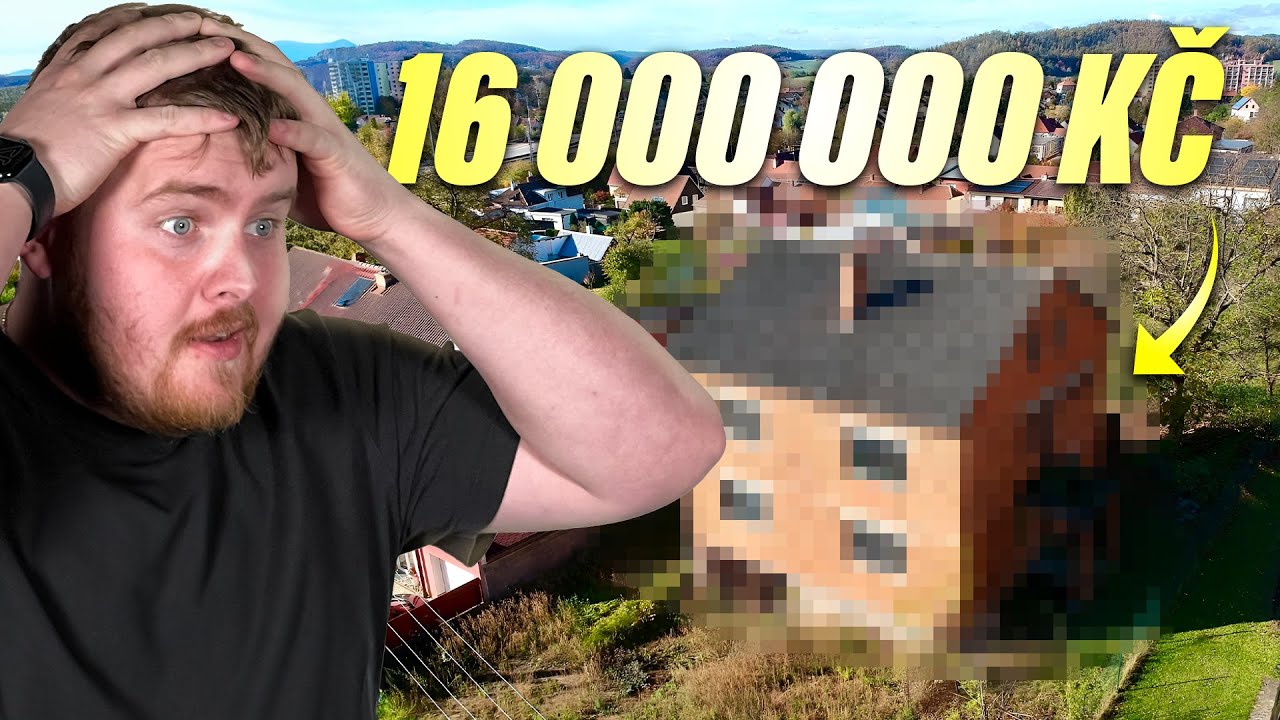 Ruina za 16 MILIONŮ! 🏚️ | Domy ve výstavbě