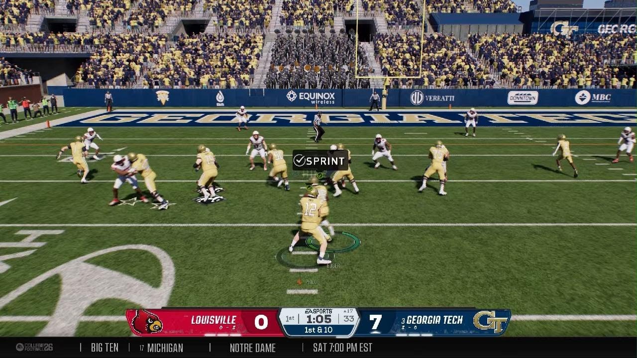 Georgia Tech rebuild year 3 game 4