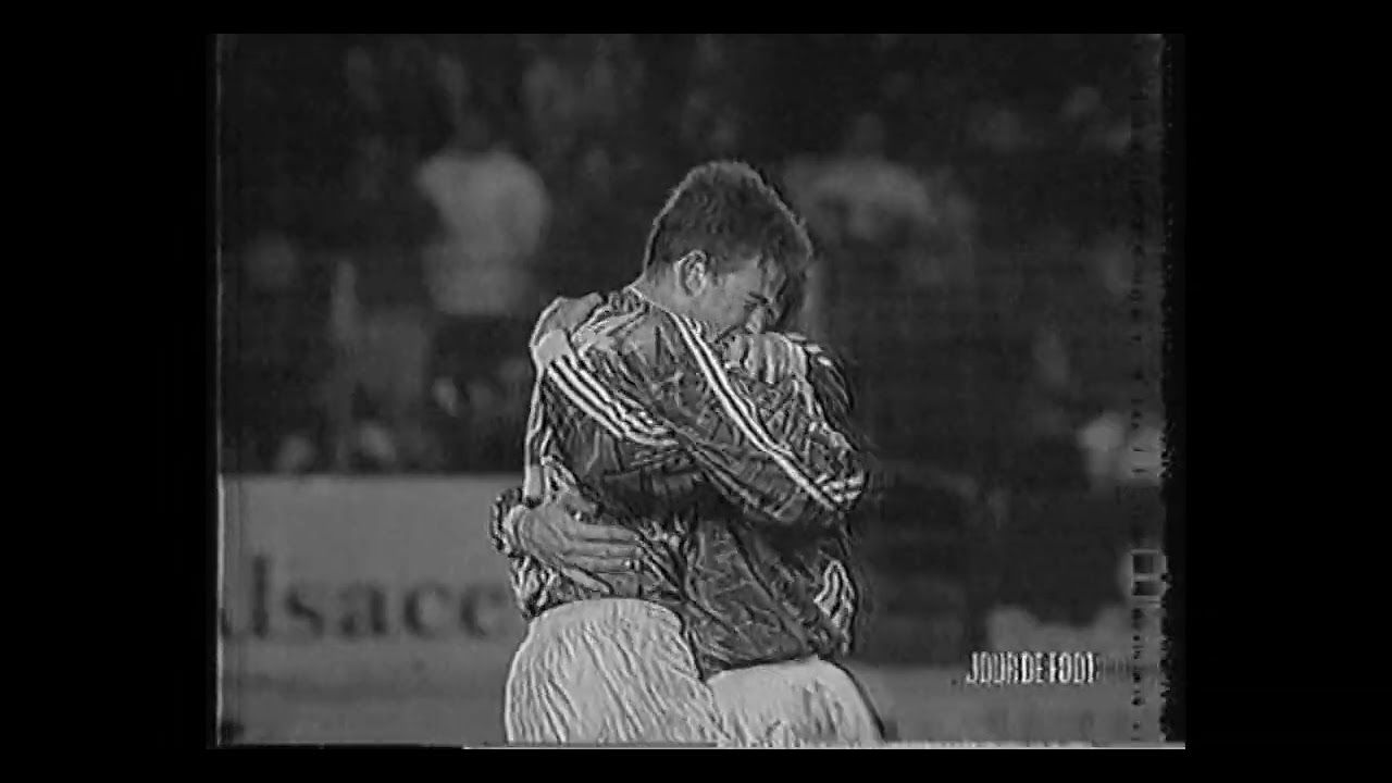 Strasbourg-Montpellier 0-1 33eme journee 93_94 Jour de Foot 05_04_94