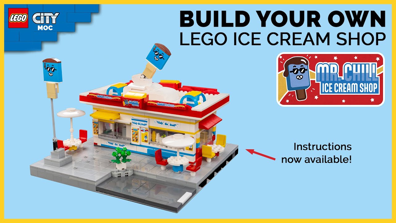 Build Your Own Mr. Chill Ice Cream Shop!