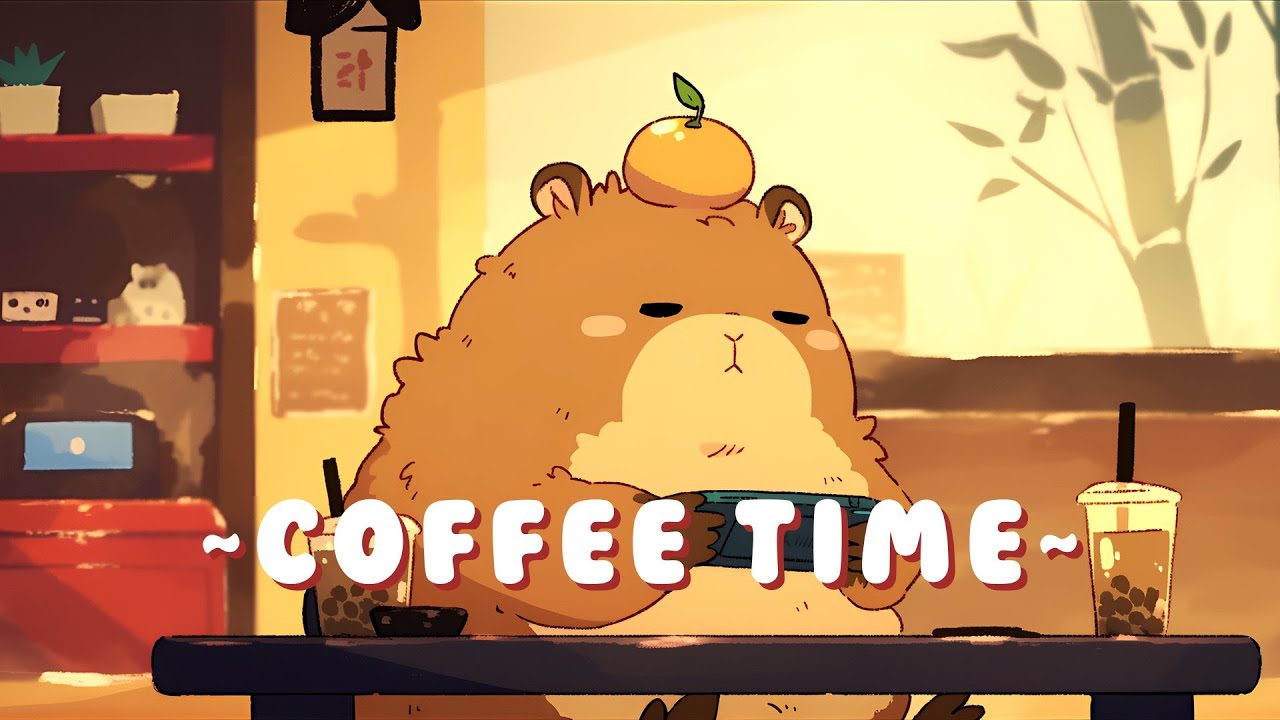 [Full Hour] Capybara Chill Station - Cozy Beats for Relaxation ~ Cozy Times ~ 🎵 | Background Music