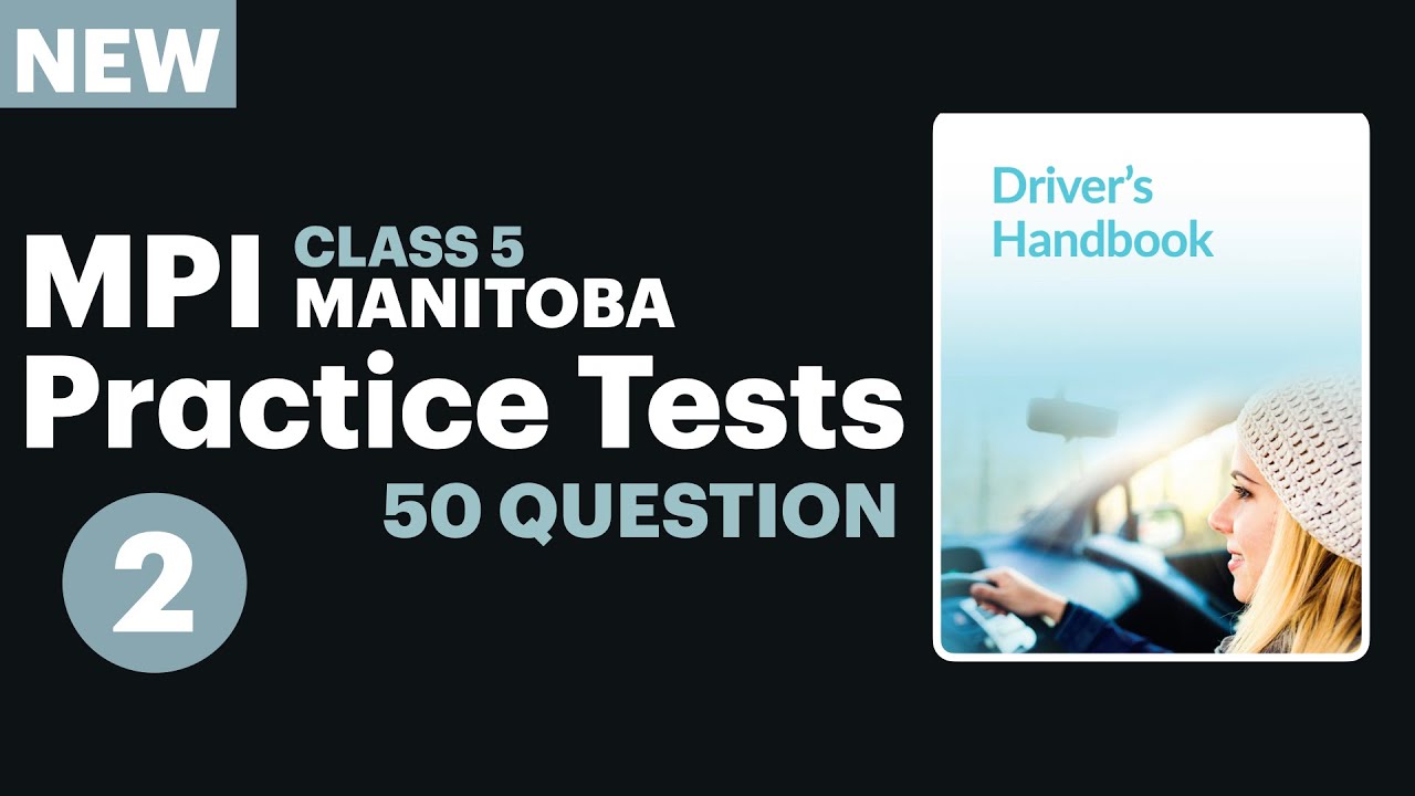 Manitoba Driving Practice Test | Part 2 | #MPIDrivingTest #ManitobaDrivingPractice #MPILearnerTest