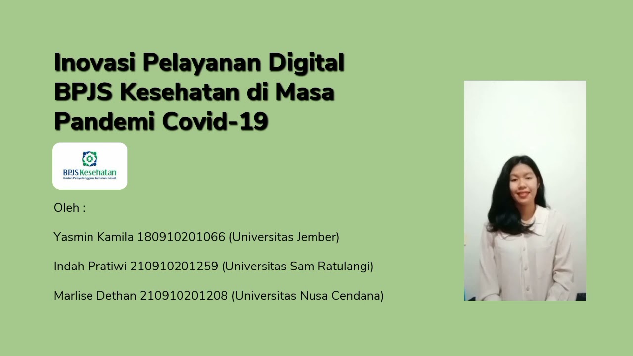 Inovasi Pelayanan Digital BPJS Kesehatan di Masa Pandemi Covid-19