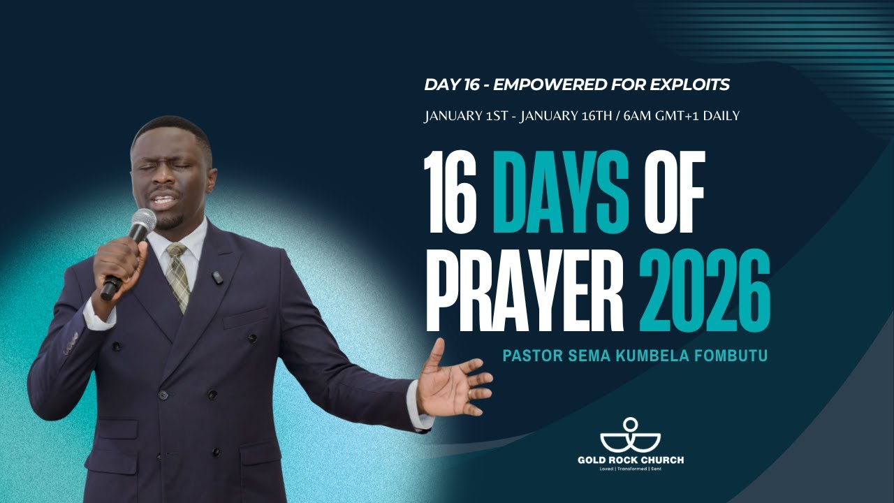 16 DAYS OF PRAYER FOR 2926 DAY 16