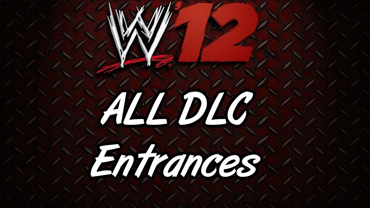 ALL DLC CHARACTER ENTRANCES | WWE '12