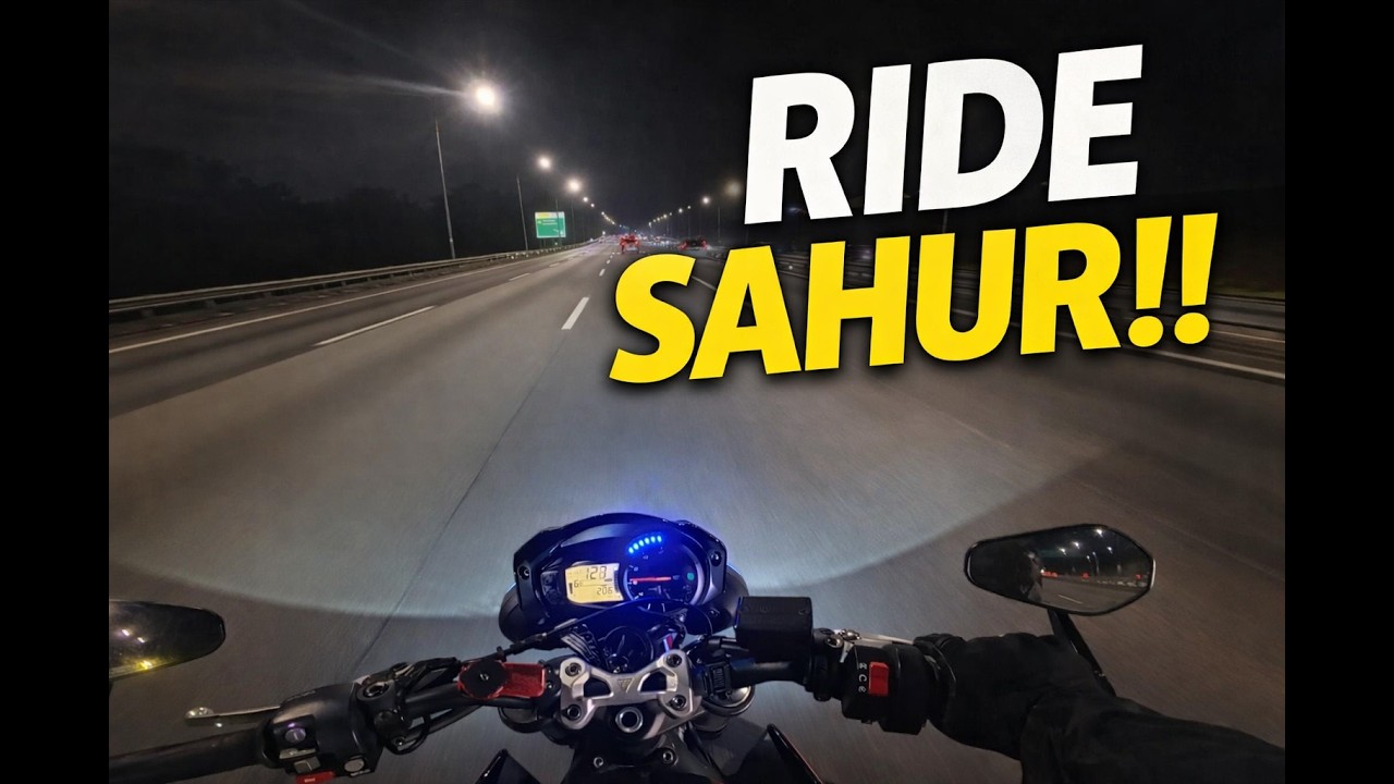 Ride Sahur | Triumph Street Triple | Insta360 Ace Pro 2 [4K]