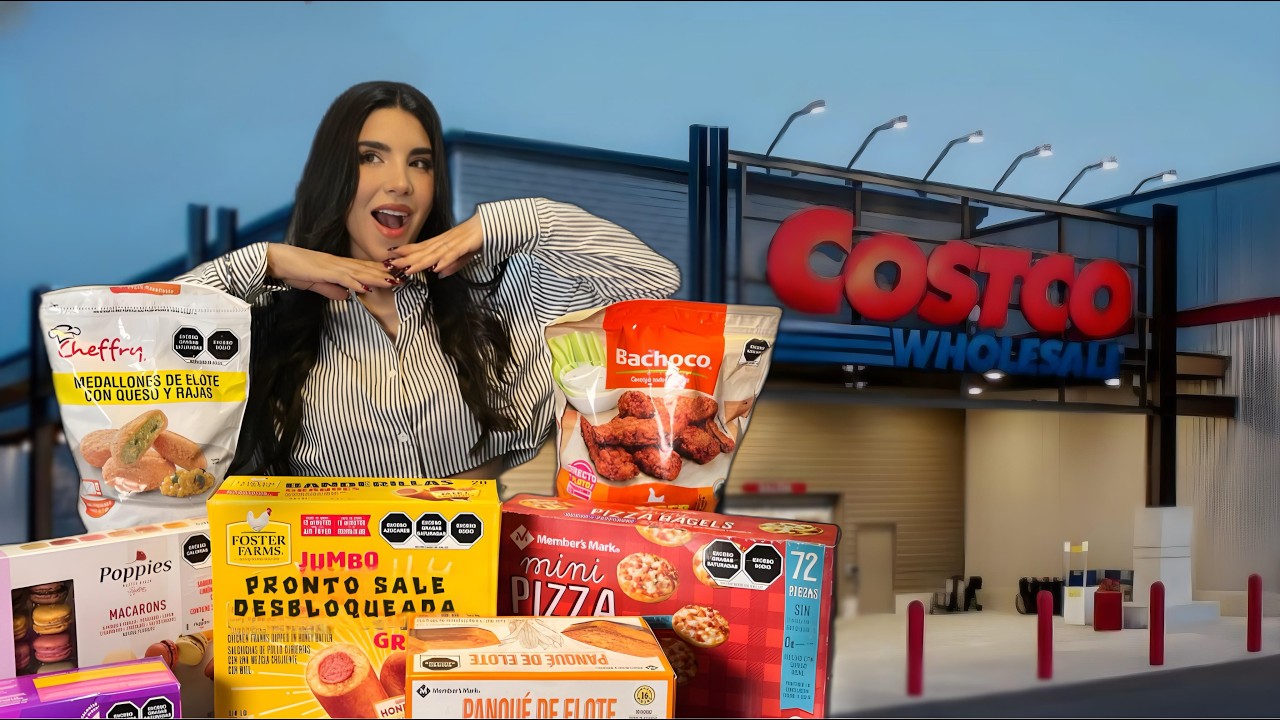 Probando TODA la comida CONGELADA // Steff Loaiza