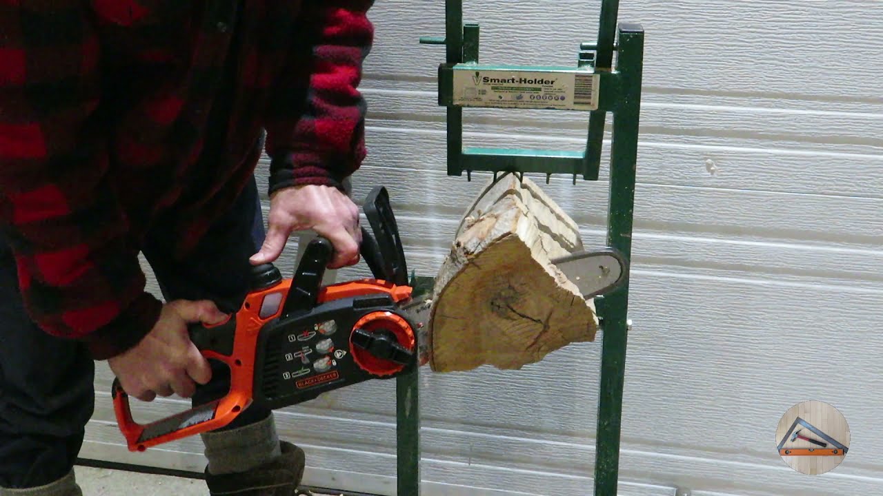 test scie à chaine Black & Decker 20V