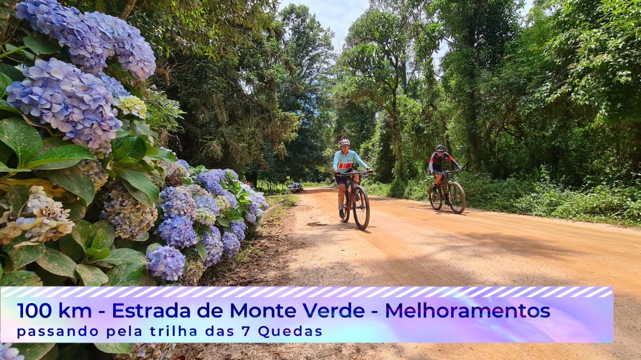 100 km - Estrada de Monte Verde - Melhoramentos - Passando pela trilha das 7 Quedas