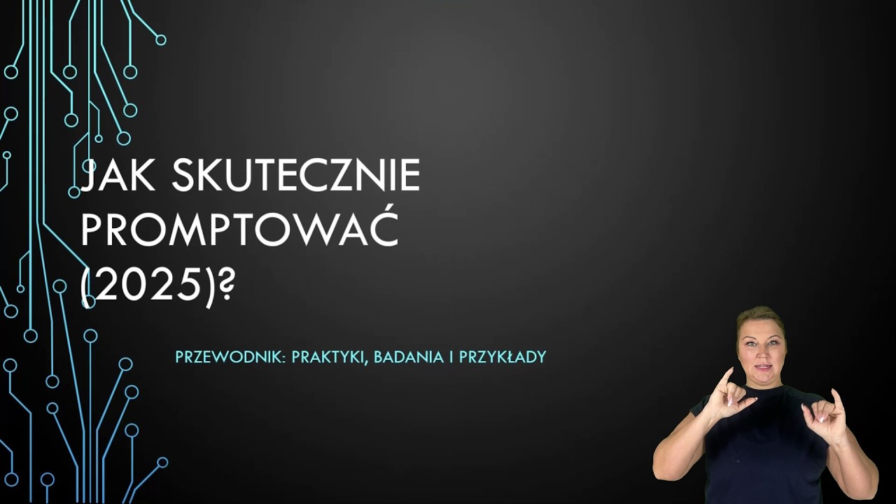 Jak skutecznie promptować? (film z PJM)