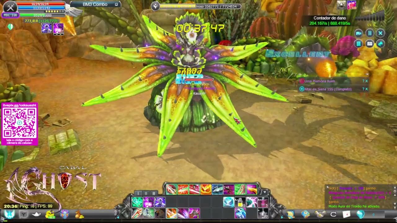 farme/ ruch/ dg/ missoes cabal Ghost
