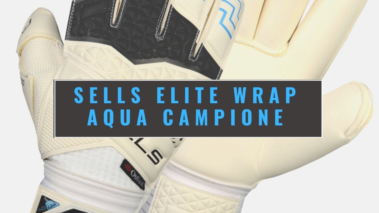 Sells Elite Wrap Aqua Campione Goalkeeper Glove Review