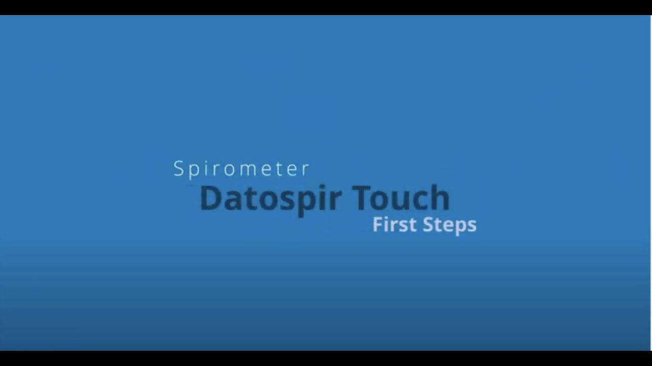 Spirometer Sibelmed DATOSPIR TOUCH - Spirometry & Bronchodilation
