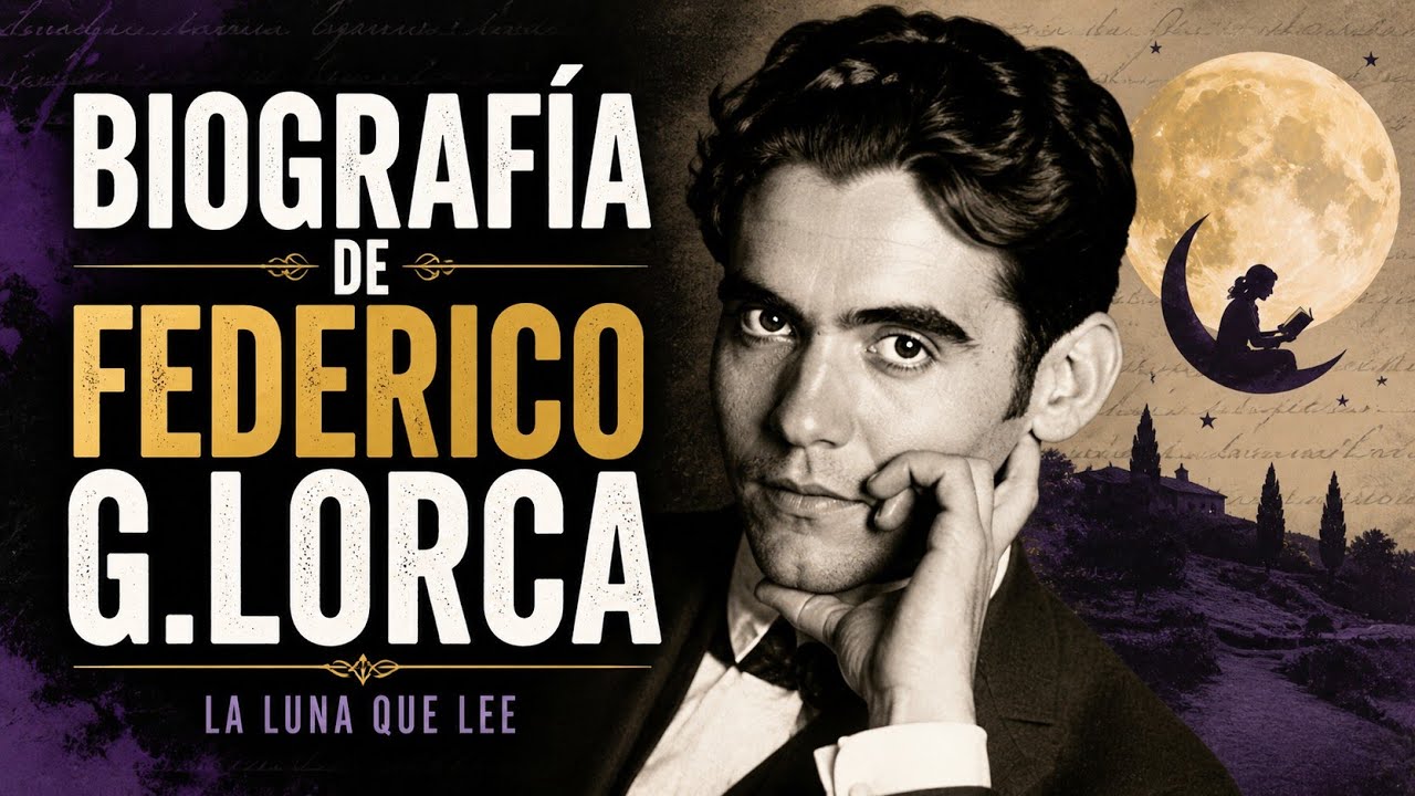 BIOGRAFÍA FEDERICO G.LORCA ✍️#lalunaquelee #motivación #reflexiones #escritores #poetasdelmundo #lee
