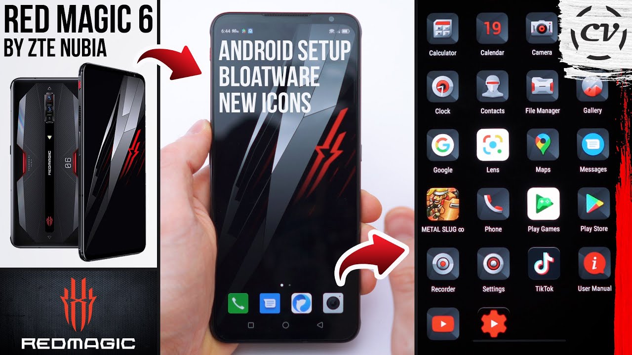 ZTE Nubia Red Magic 6 Setup, Apps & Bloatware (Turning It On For The First Time)