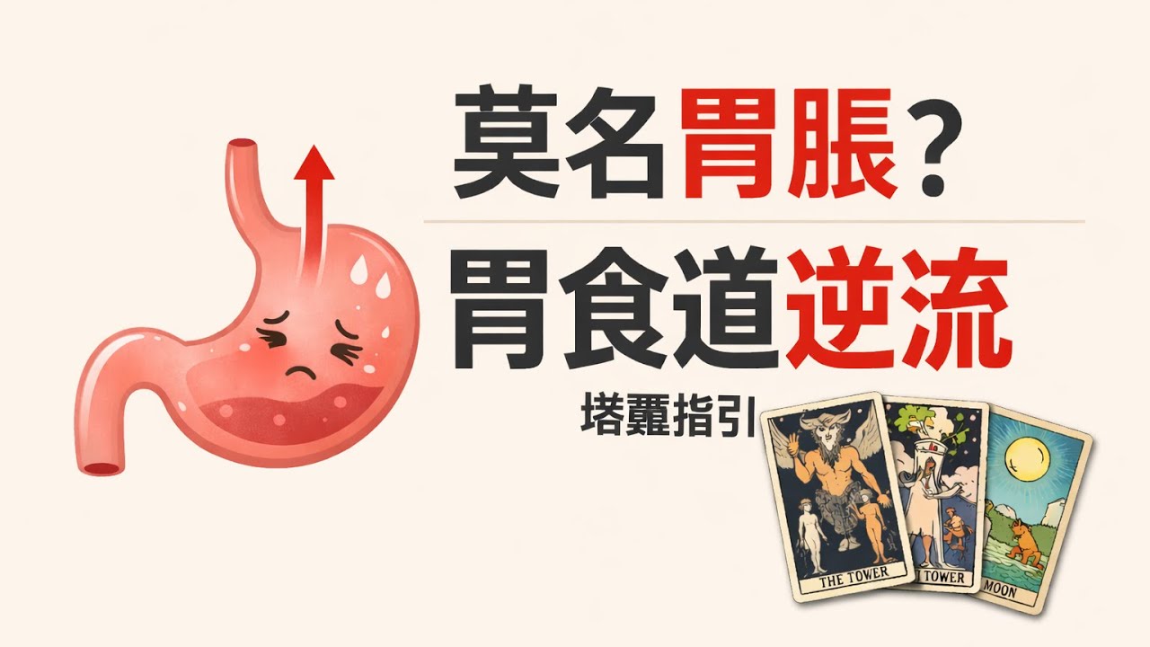 塔羅🔮莫名胃脹氣及胃食道逆流