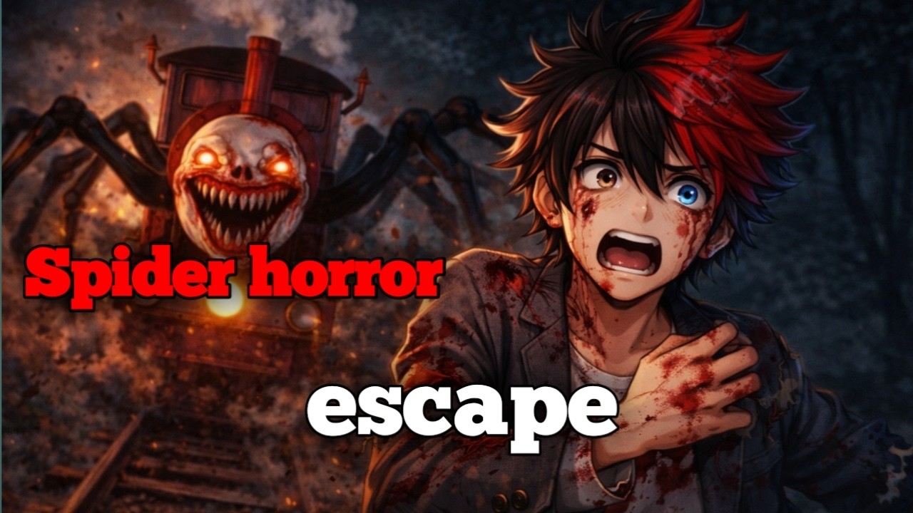 Spider Horror Multiplayer | [Choo Choo Charles] Replica Horror Gameplay||A to All
