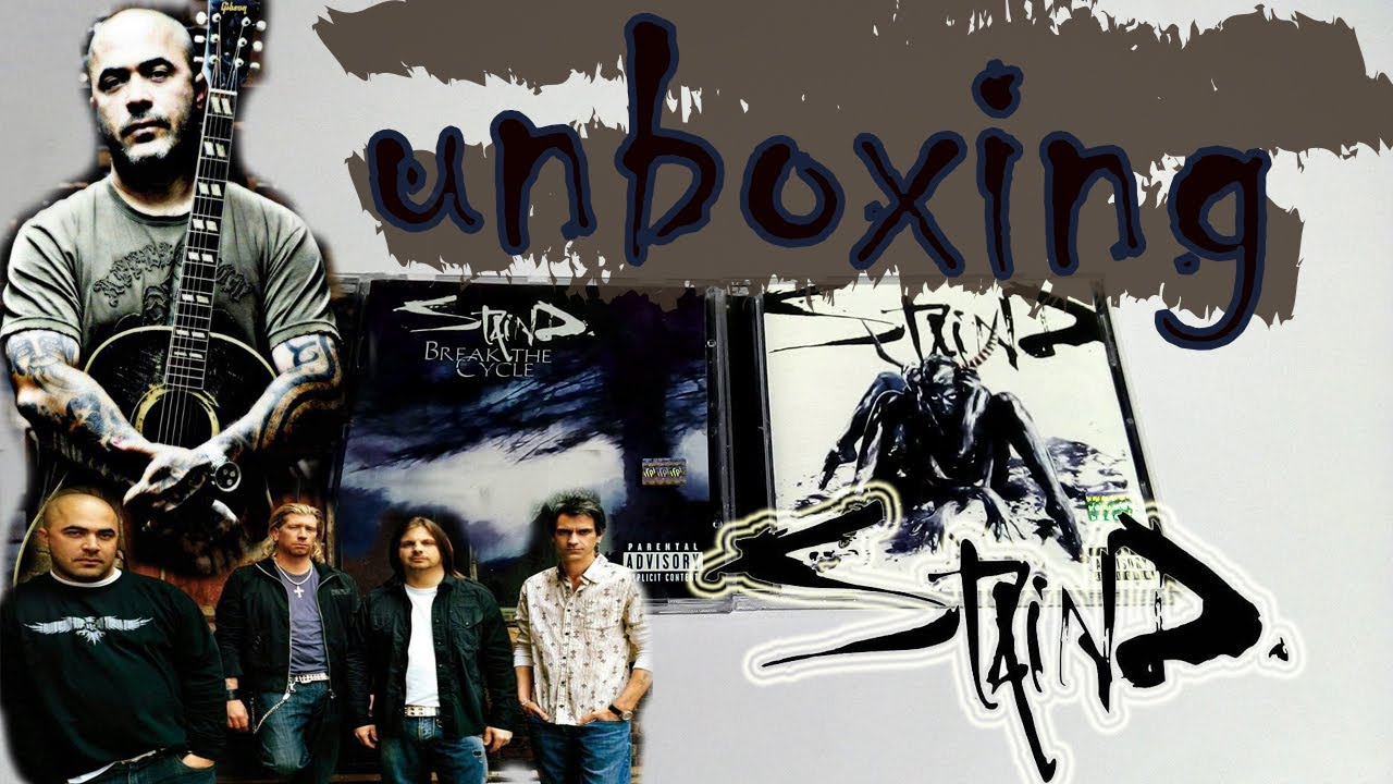 Staind Cd Unboxing Break The Cycle / Staind