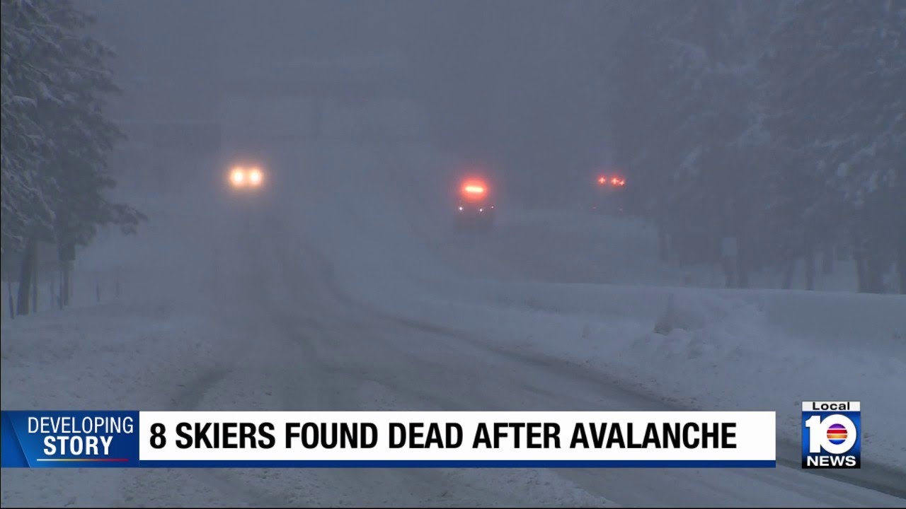 8 backcountry skiers dead, 1 missing after California avalanche
