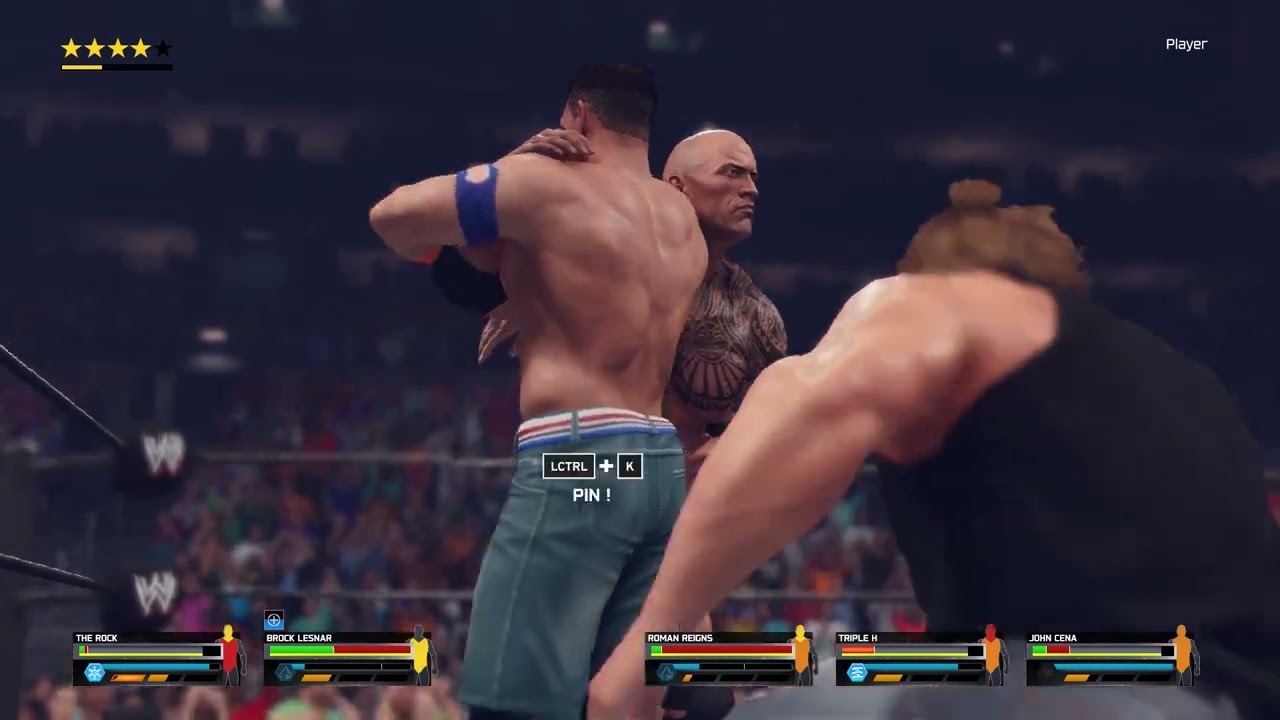 WWE 2K25 5 MAN XTREME MATCH