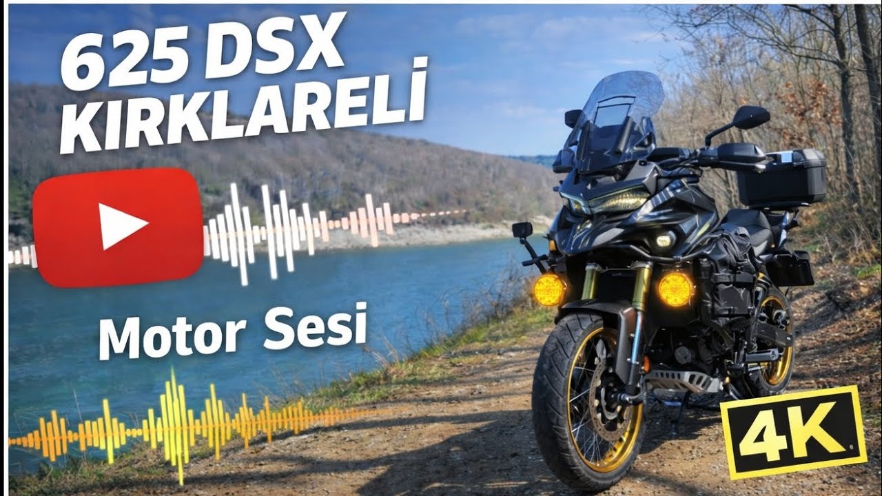 Voge 625 DSX Exhaust & Nature Sound | 4K Kırklareli