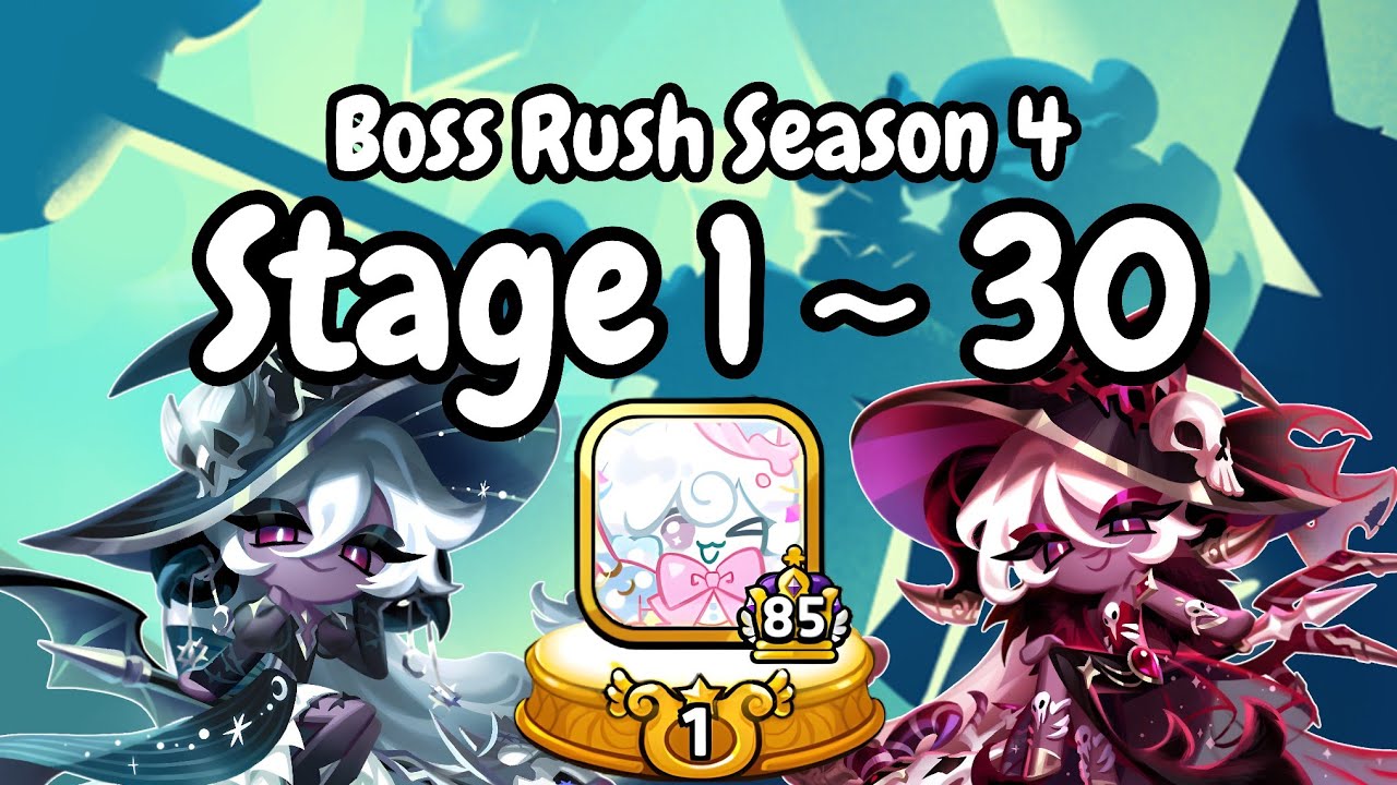 TOP 1 SECRET META 🏆 The BEST Boss Rush Season 4 Stage 1 ~ 30 Guide & Hidden Decks