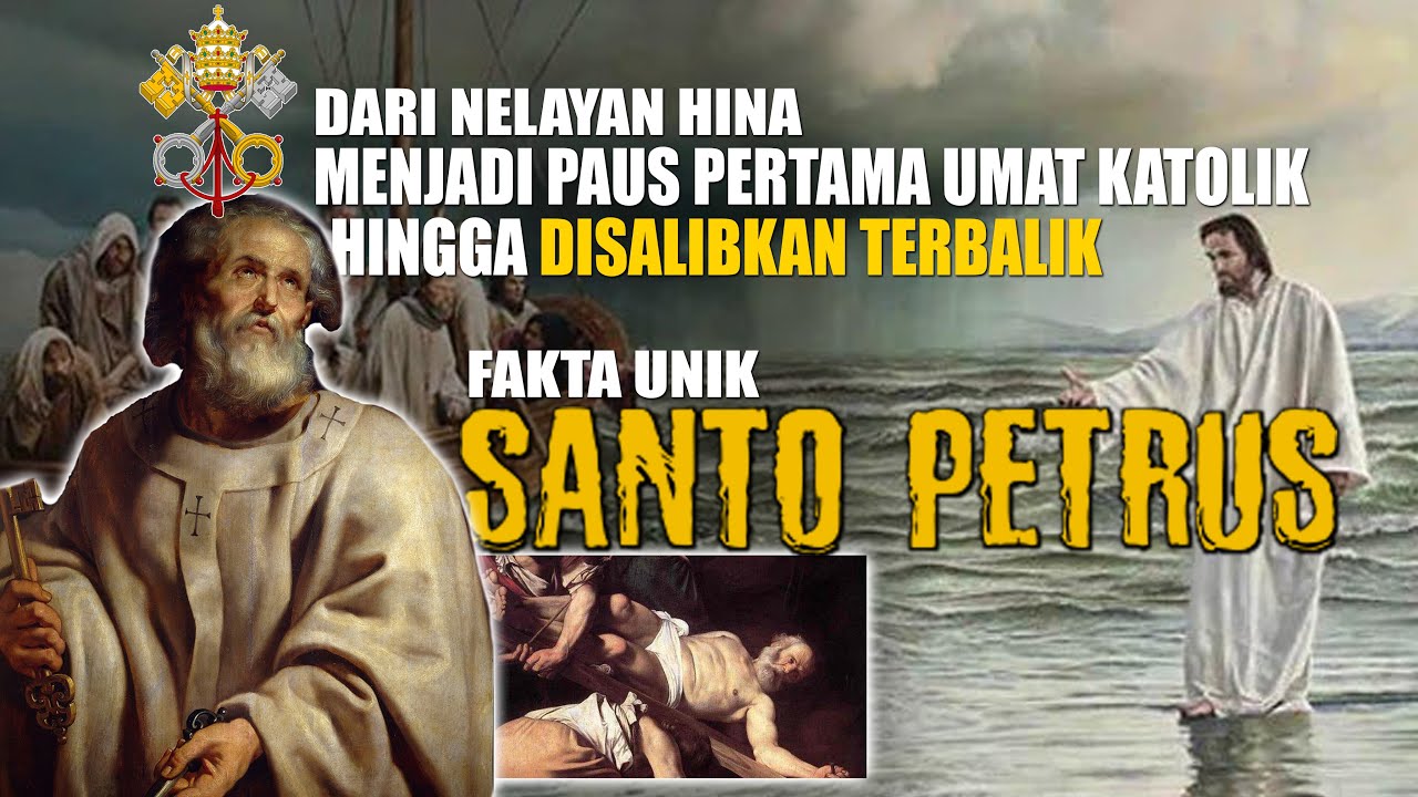 FAKTA UNIK PAUS PERTAMA SANTO PETRUS❗