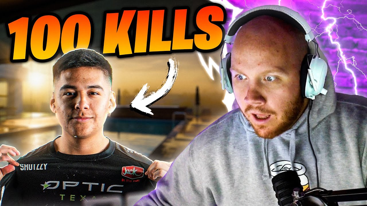 TIM REACTS TO SHOTZZYS 100 KILL BO6 GAME