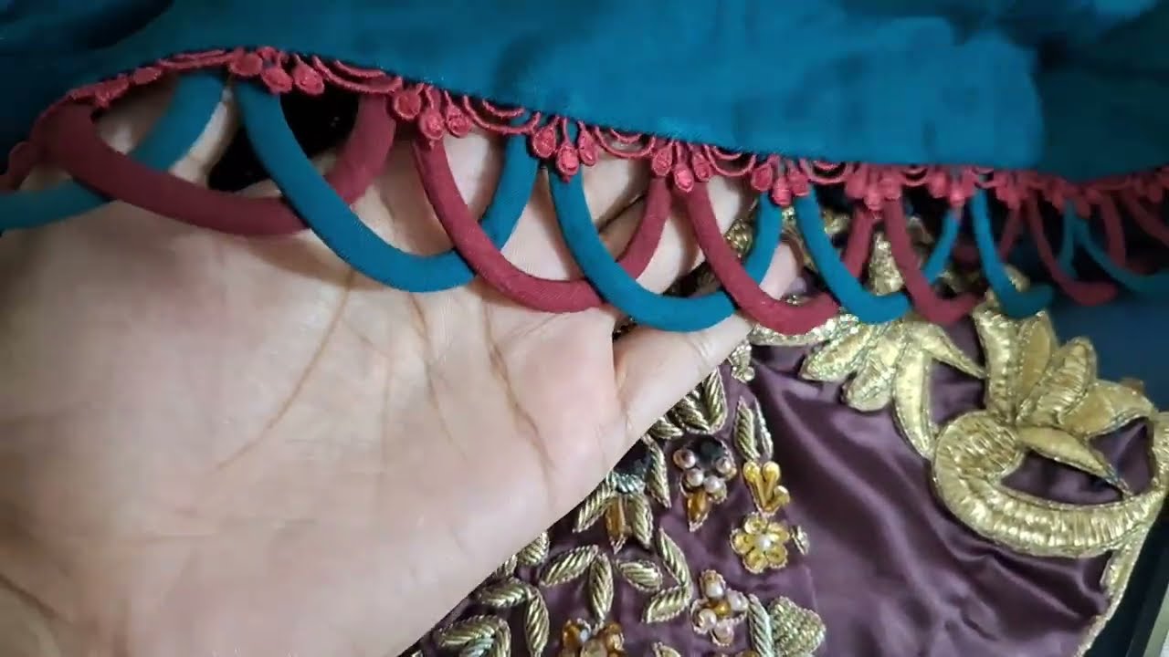 how to make rings with invisible stitching,gum salai k sath rings kasy bnain,