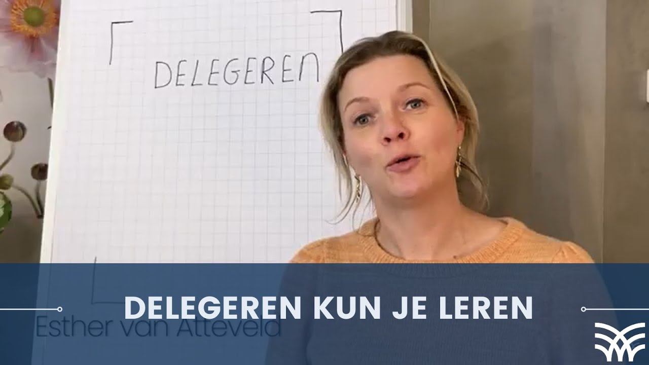 delegeren kun je leren