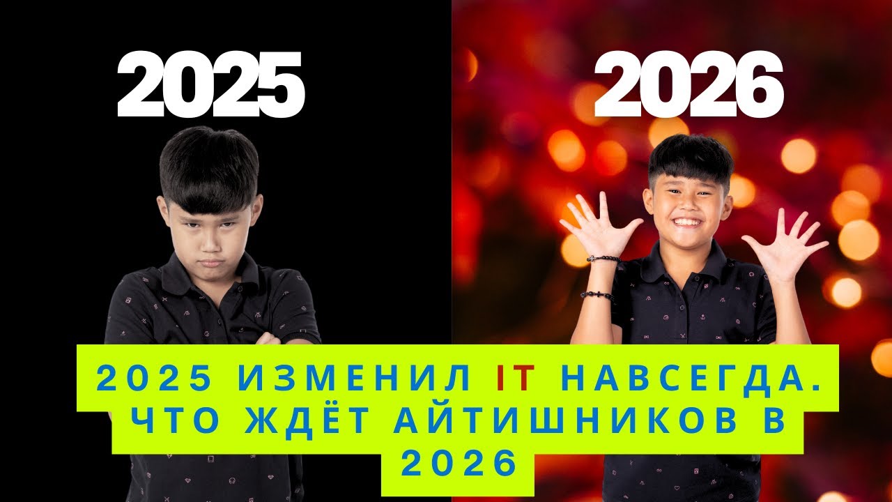 2025 изменил IT навсегда. Что ждёт айтишников в 2026