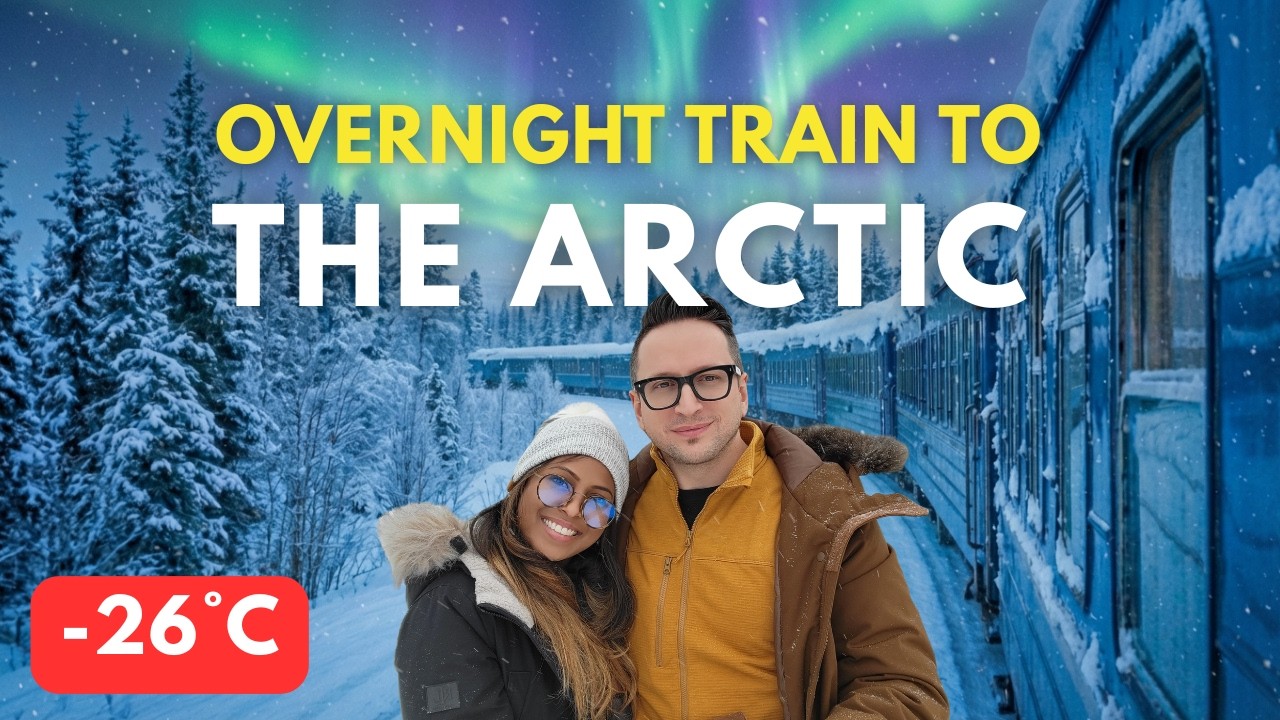 We Took an Overnight Sleeper Train to the Arctic | €328 Private Cabin Experience | 4K