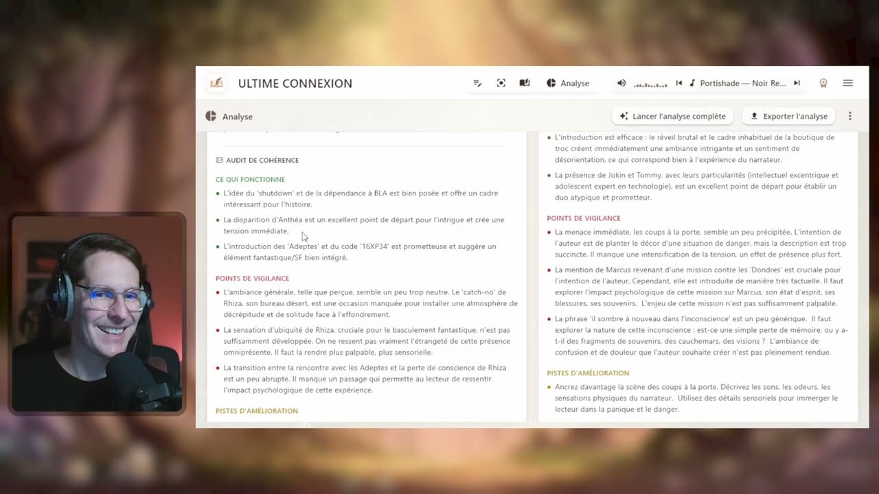 Votre roman est-il cohérent ? L'IA analyse vos chapitres 🔍 / LocalProse