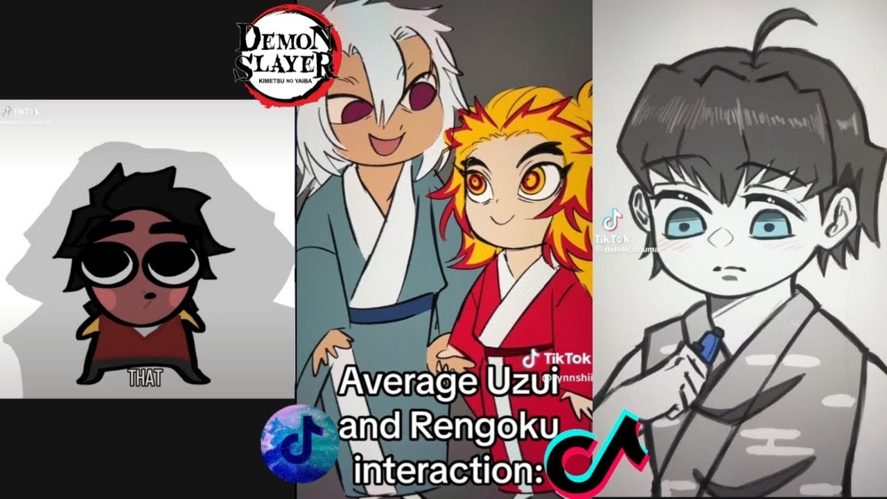 Demon Slayer Tik Tok Compilation that made Muzan and Yorrichi besties