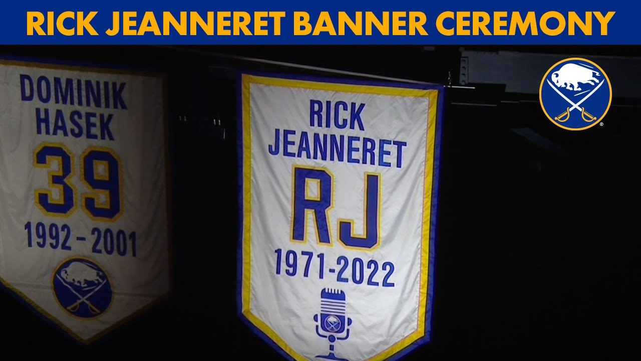 Rick Jeanneret Banner Ceremony | Buffalo Sabres