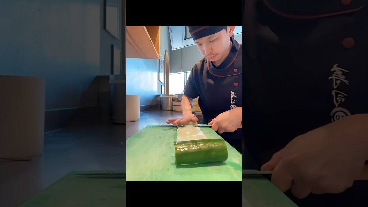 Here&rsquo;s a fancy hack to create cucumber ribbons 🥒🤯